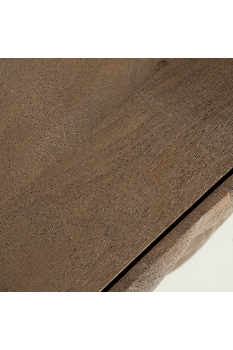 Mueble de TV de Madera de Mango Tallada | OROA Home Felix | Oroa.es