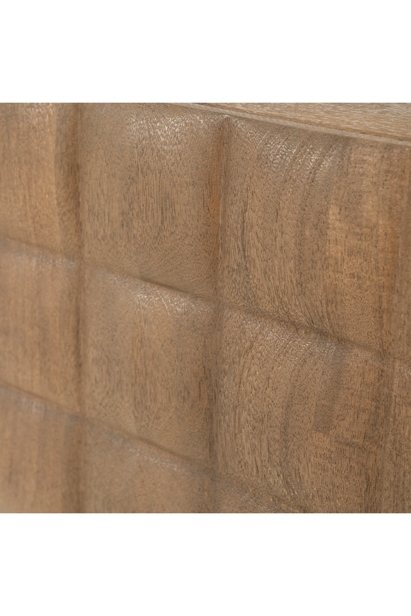 Mueble de TV de Madera de Mango Tallada | OROA Home Felix | Oroa.es