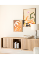 Mueble de TV Estriado de Roble - S | OROA Home Milo | Oroa.es