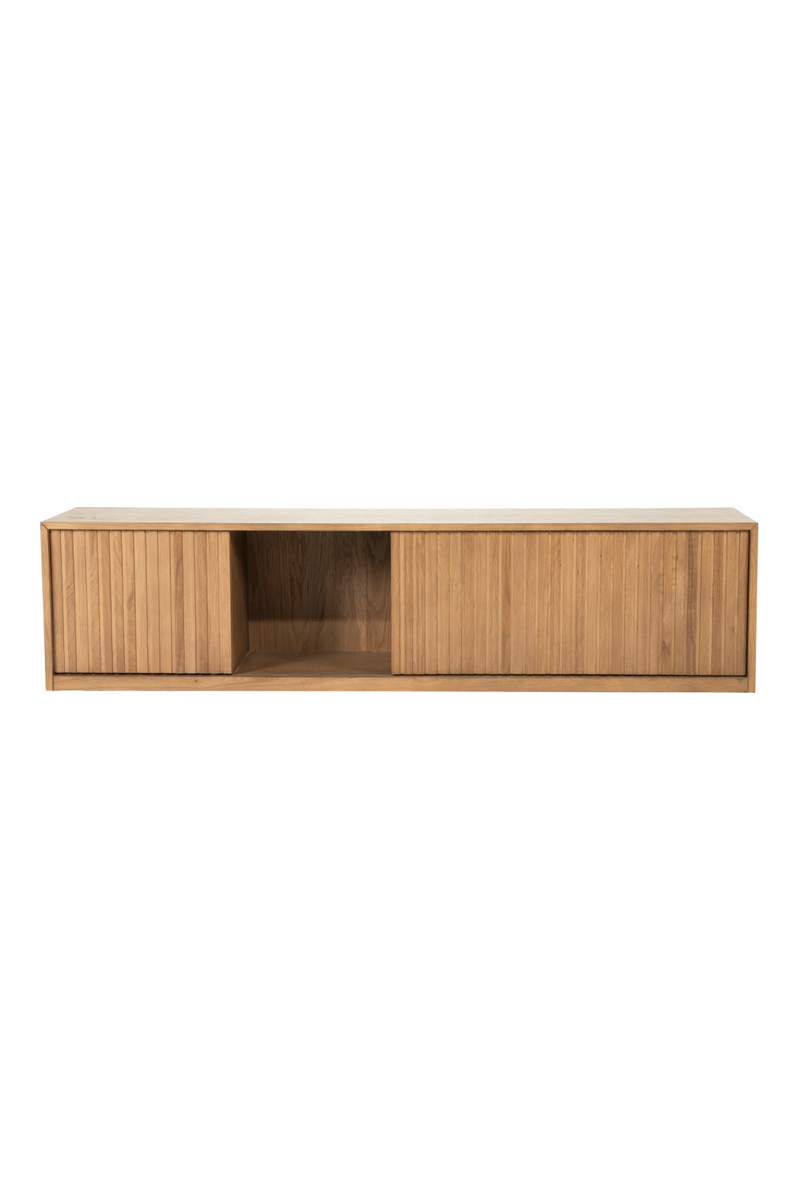 Mueble de TV Estriado de Roble - S | OROA Home Milo | Oroa.es