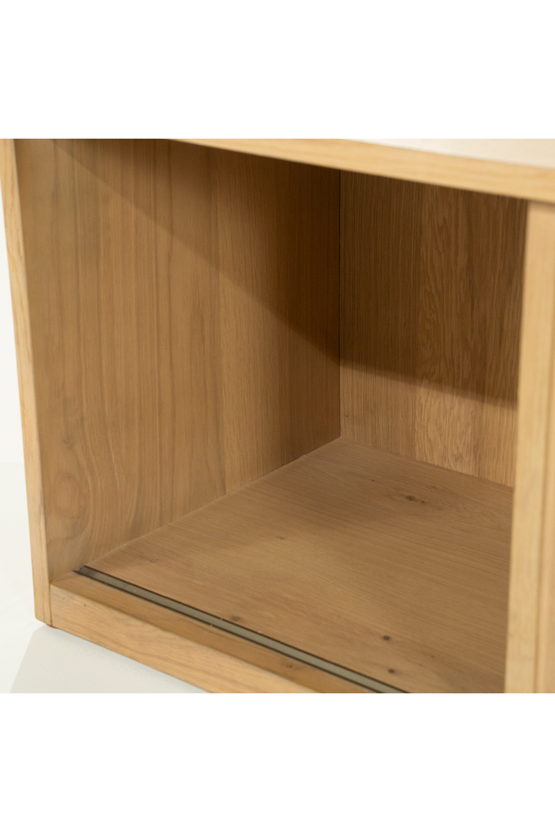 Mueble de TV Estriado de Roble - S | OROA Home Milo | Oroa.es