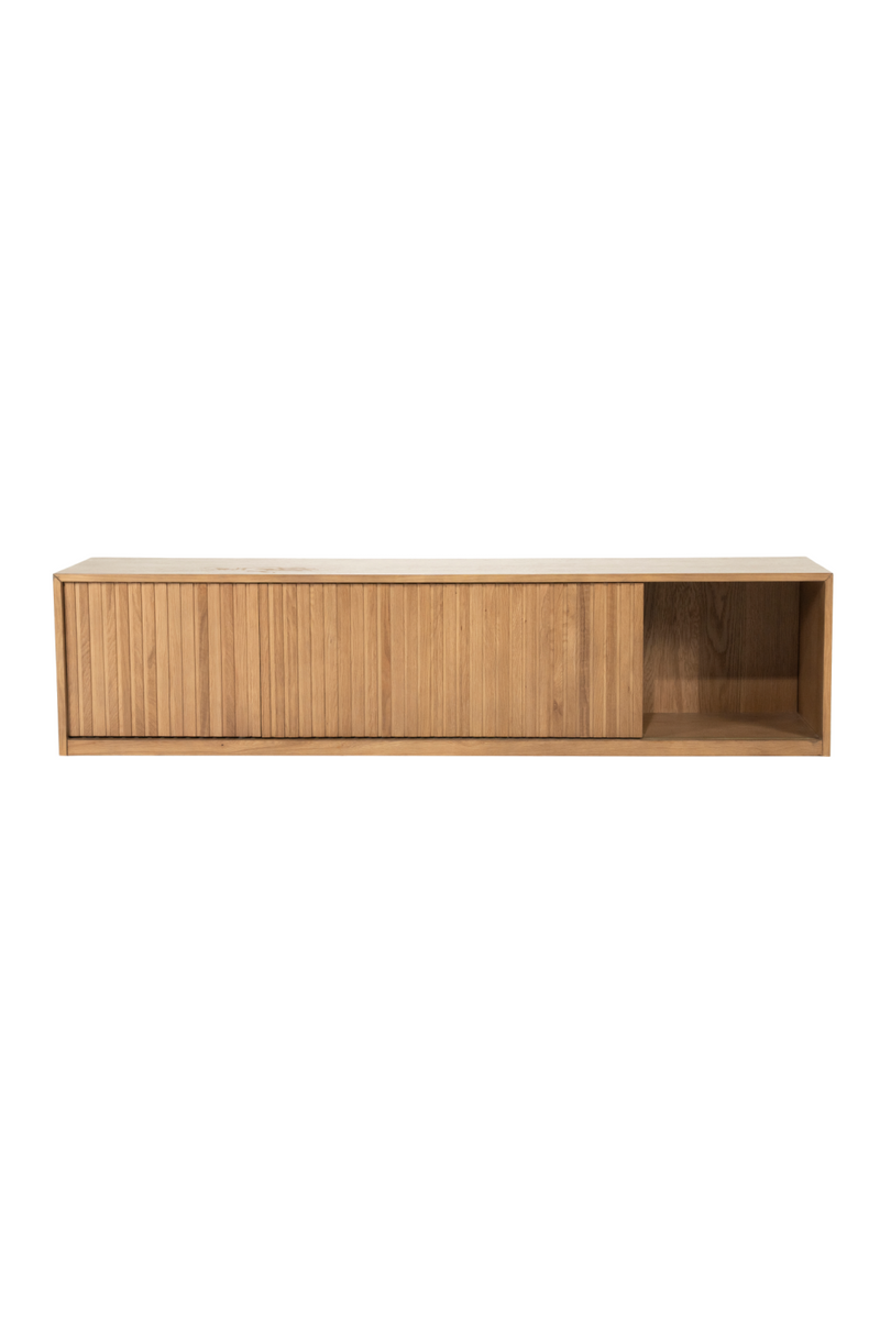 Mueble de TV Estriado de Roble - S | OROA Home Milo | Oroa.es