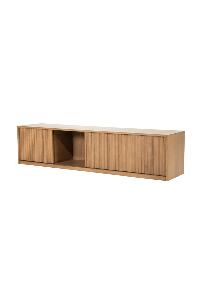 Mueble de TV Estriado de Roble - S | OROA Home Milo | Oroa.es