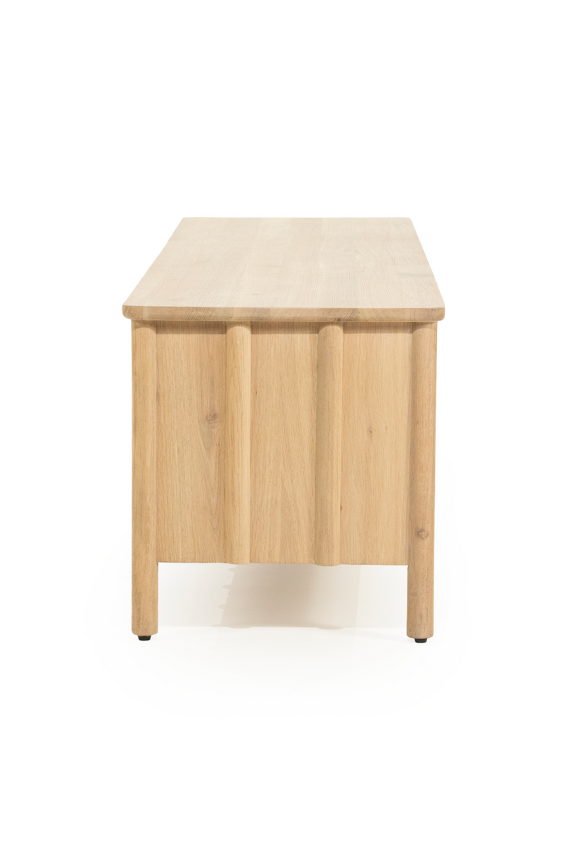 Mueble de TV de Roble con 4 Puertas | OROA Home Jake | Oroa.es