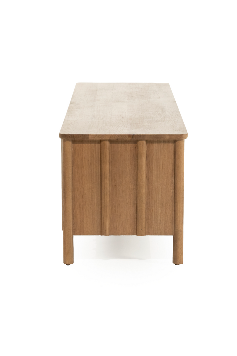 Mueble de TV de Roble con 4 Puertas | OROA Home Jake | Oroa.es