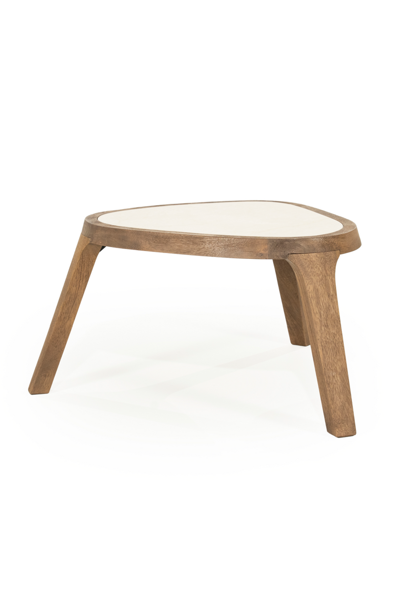 Mesa de Centro con Tablero de  Mármol Blanco | OROA Home Fred | Oroa.es