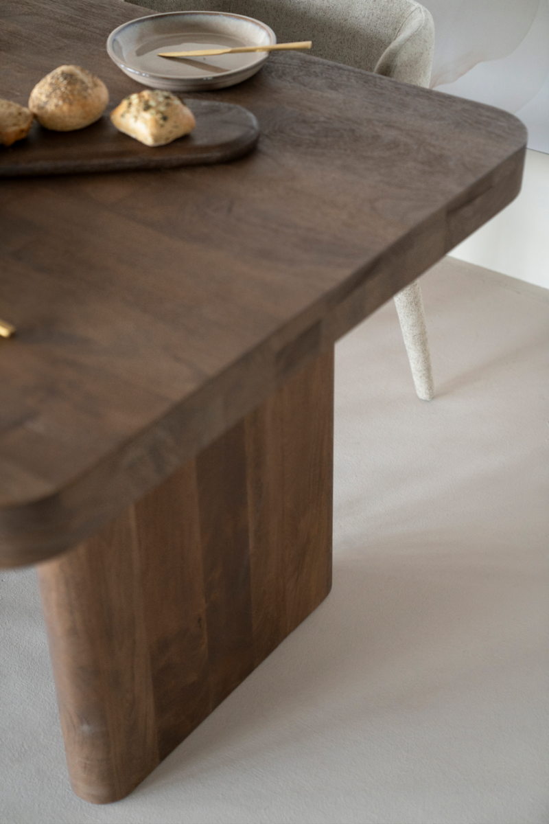 Mesa de Comedor de Madera de Mango | OROA Home Edward | Oroa.es