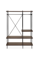  Perchero con Estantes de Teca Marrón | Ethnicraft Oscar | Oroa.es