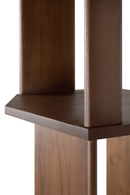 Estantería Geométrica de Teca Marrón | Ethnicraft Stairs | Oroa.es