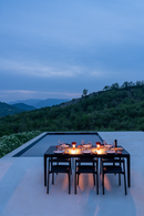 Silla de Comedor de Exterior de Teca Negra | Ethnicraft Bok | Oroa.es