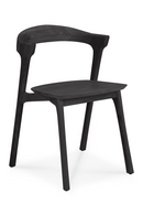 Silla de Comedor de Exterior de Teca Negra | Ethnicraft Bok | Oroa.es