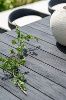 Silla de Comedor de Exterior de Teca Negra | Ethnicraft Bok | Oroa.es