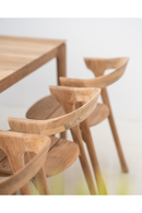Silla de comedor de exterior de teca | Ethnicraft Bok | Oroa.es