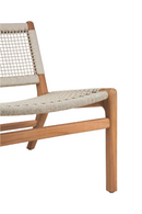 Sillón de Jardín de Teca y Cuerda de Fibra | Ethnicraft Jack Woven | Oroa.es