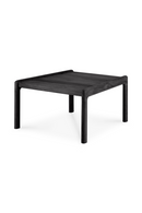 Mesa Auxiliar de Exterior de Teca Natural Negra | Ethnicraft Jack | Oroa.es
