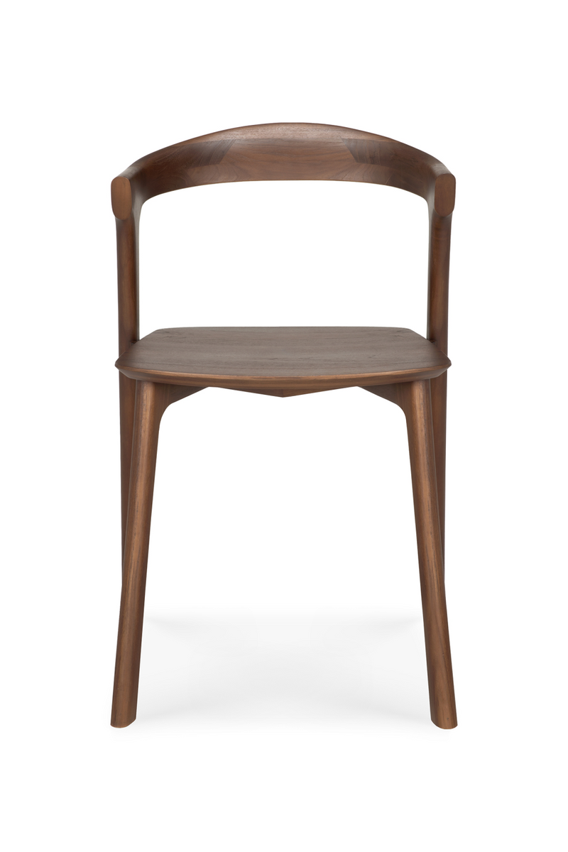 Silla de Comedor de Teca Marrón | Ethnicraft Bok | Oroa.es