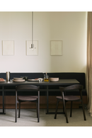 Mesa de Comedor en Teca Marrón Oscuro | Ethnicraft Tacet | Oroa.es