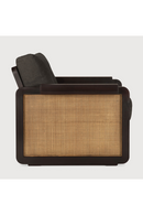 Sillón de Teca Marrón con Cojines | Ethnicraft Panel | Oroa.es