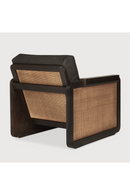 Sillón de Teca Marrón con Cojines | Ethnicraft Panel | Oroa.es