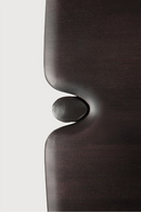 Mesa Consola de Teca Marrón Oscuro | Ethnicraft PI | Oroa.es