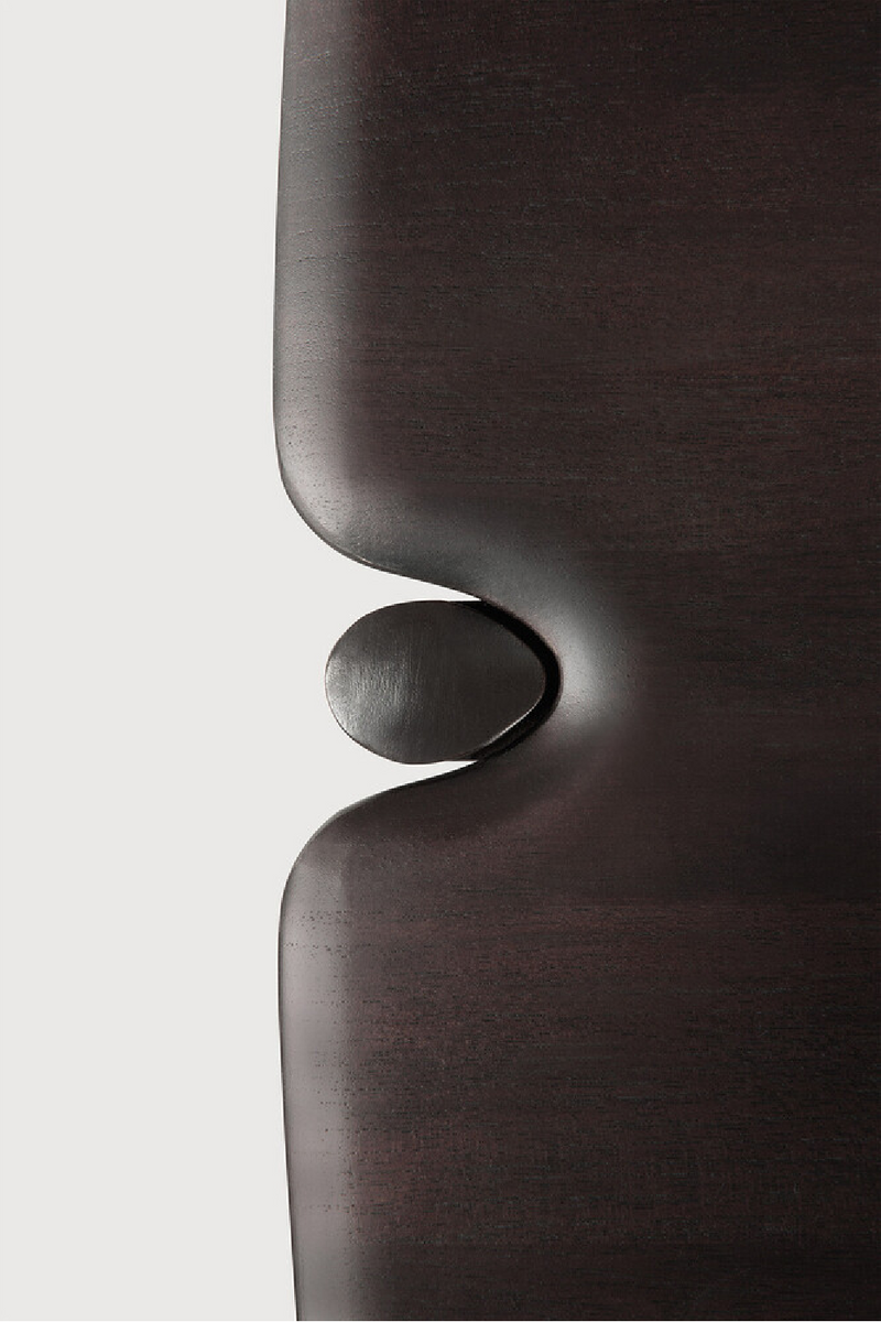 Mesa Consola de Teca Marrón Oscuro | Ethnicraft PI | Oroa.es