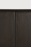 Aparador de Teca Marrón Oscura (2 Puertas) | Ethnicraft PI | Oroa.es