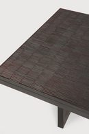 Mesa de Centro de Madera de Teca | Ethnicraft Grooves