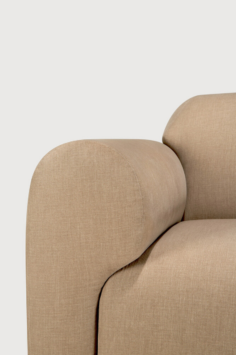 Sofá Modular con Pespuntes Decorativos | Ethnicraft Bulky | Oroa.es