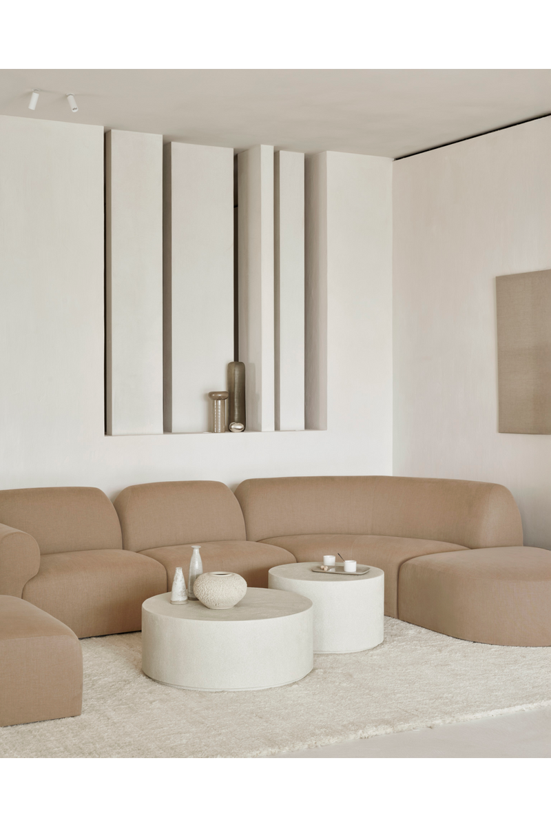 Sofá Modular con Pespuntes Decorativos | Ethnicraft Bulky | Oroa.es