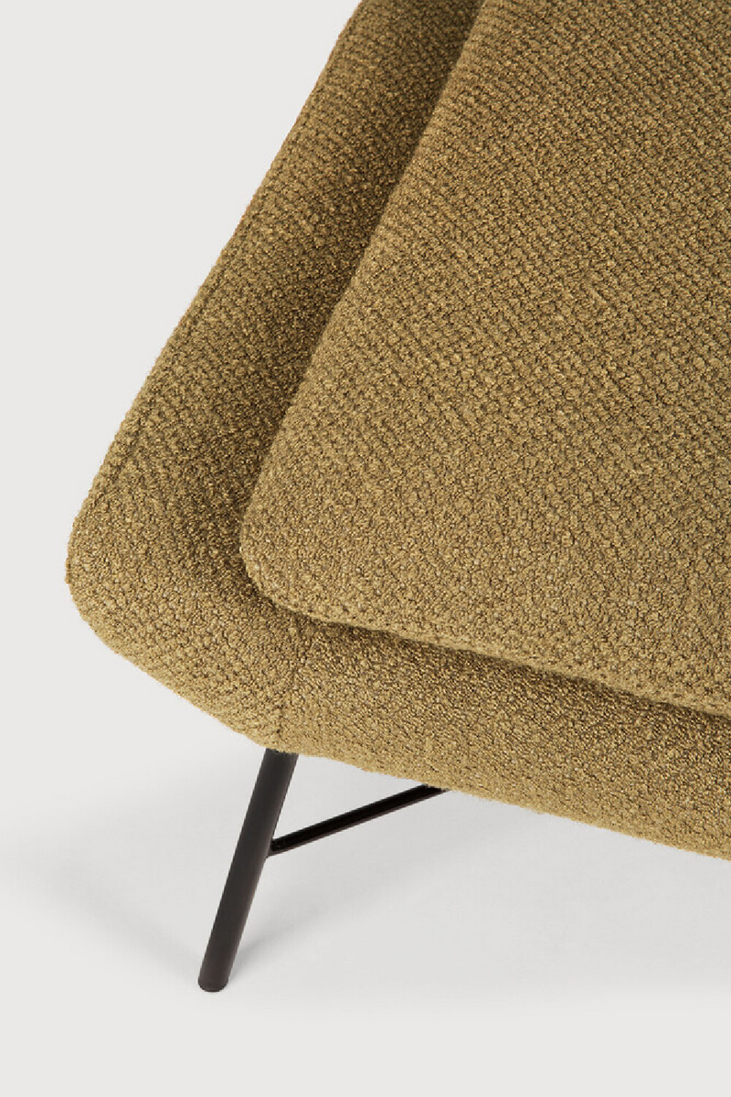 Reposapiés Tapizado Inspirado en los Años 50 | Ethnicraft Barrow | Oroa.es