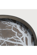 Bandeja de Madera Redonda Blanca | Ethnicraft Tree L | Oroa.es