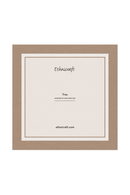 Bandeja de Vidrio Serigrafiado Cuadrada | Ethnicraft Angle S | Oroa.es