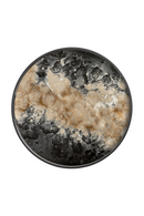 Bandeja de Vidrio Organic Redonda | Ethnicraft Black Organic S | Oroa.es