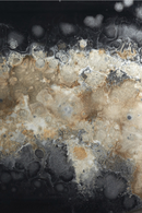 Bandeja de Vidrio Organic Redonda | Ethnicraft Black Organic S | Oroa.es