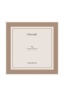 Bandeja de Vidrio Serigrafiado Cuadrado Grande | Ethnicraft Second Nature | Oroa.es