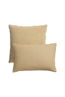 Cojín Cuadrado Ginger con Funda y Relleno | Ethnicraft Lin | Oroa.es