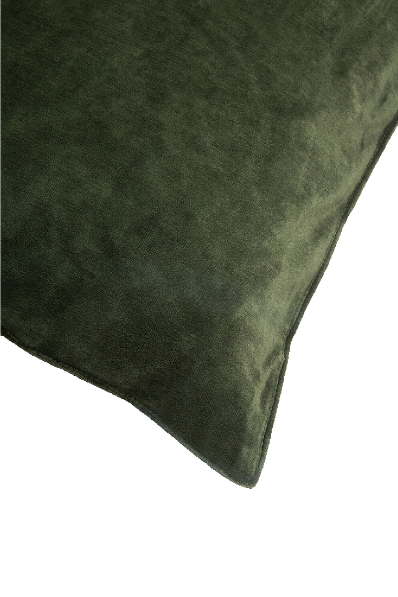 Cojín Lumbar Bosque Verde con Funda y Relleno | Ethnicraft Velvet | Oroa.es