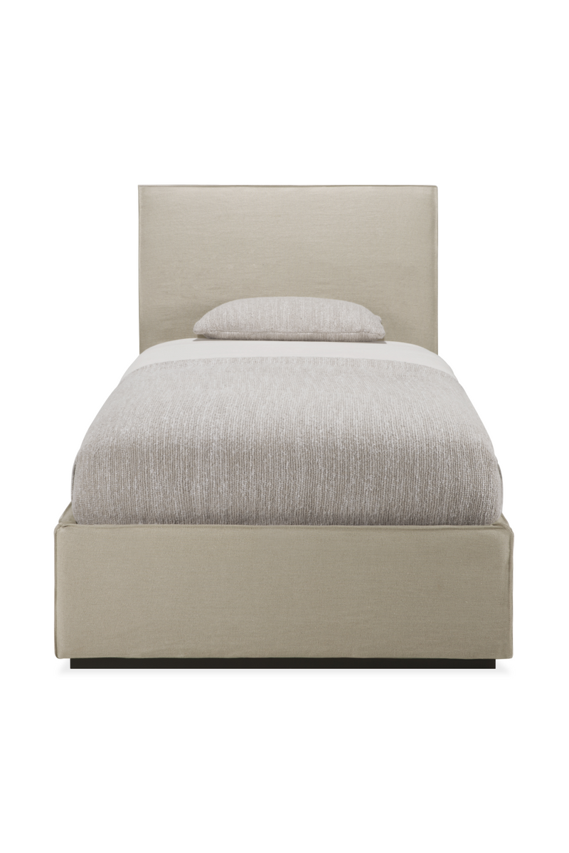 Estructura y Cabecero de Cama Beige | Ethnicraft Revive | Oroa.es