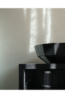 Bol Moderno de Caoba Negro| Ethnicraft Striped | Oroa.es