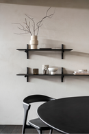 Estantería de Pared de Caoba Marrón Oscuro | Ethnicraft PI | Oroa.es