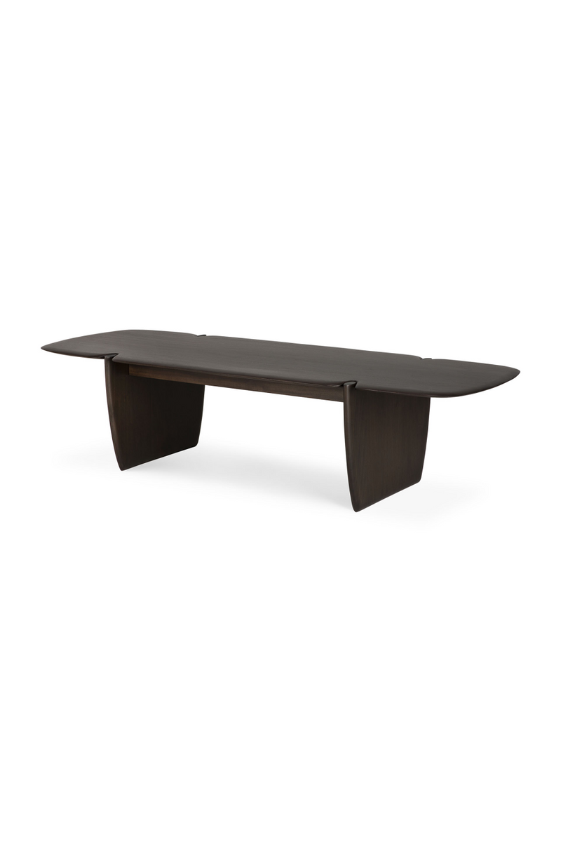 Mesa de Centro Rectangular Marrón | Ethnicraft PI | Oroa.es