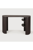 Escritorio de Caoba Marrón Oscuro | Ethnicraft Roller Max | Oroa.es