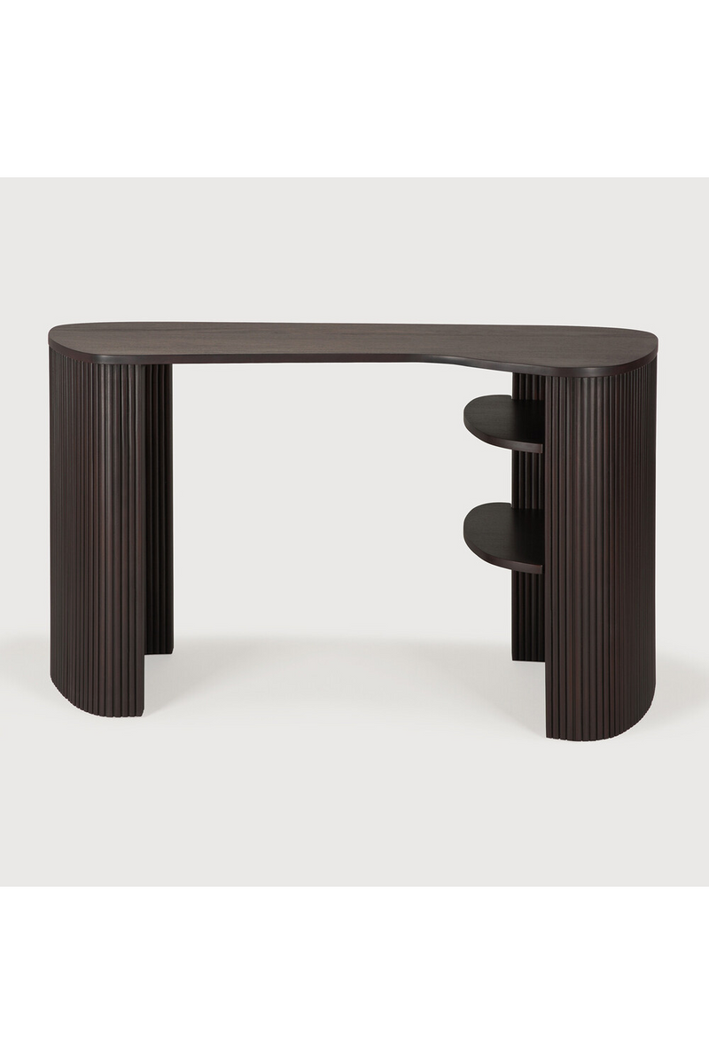 Escritorio de Caoba Marrón Oscuro | Ethnicraft Roller Max | Oroa.es