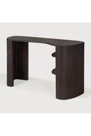 Escritorio de Caoba Marrón Oscuro | Ethnicraft Roller Max | Oroa.es