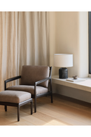 Reposapies Clásico Escandinavo de Caoba | Ethnicraft Jack | Oroa.es