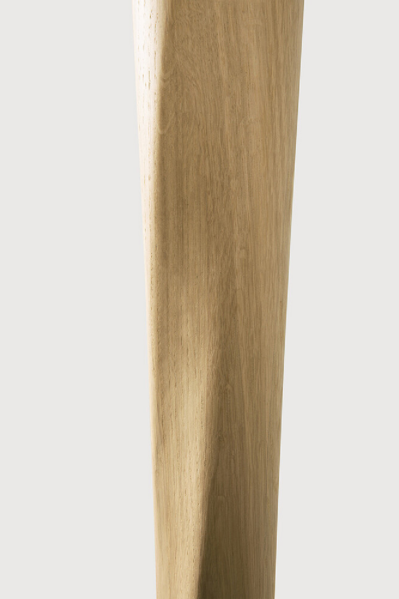 Mesa Redonda de Comedor de Roble Macizo | Ethnicraft Torsion | Oroa.es