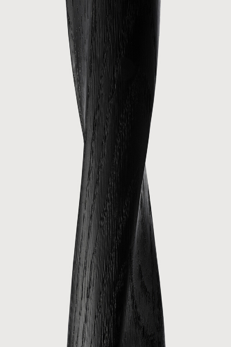 Mesa Redonda de Comedor de Roble Macizo | Ethnicraft Torsion | Oroa.es