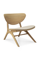 Sillón de Roble con Cojín Blanco | Ethnicraft Eye | Oroa.es