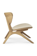 Sillón de Roble con Cojín Blanco | Ethnicraft Eye | Oroa.es