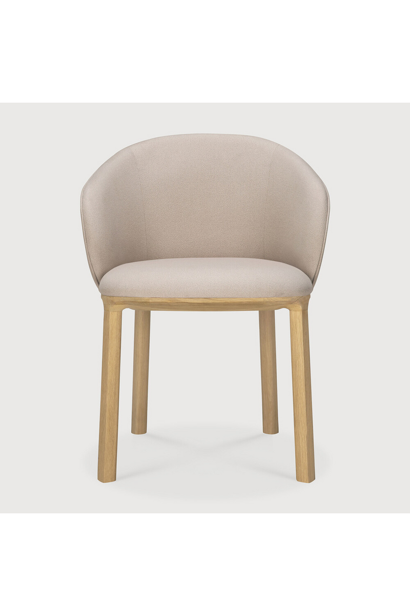 Silla de Comedor Tapizada de Roble | Ethnicraft Unda | Oroa.es